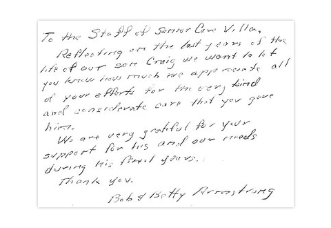 A review from a Helping Hands Senior Care family